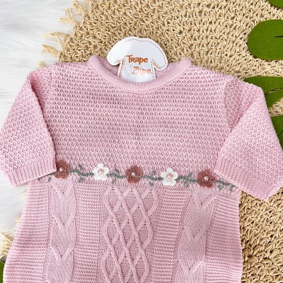  Saída de Maternidade Flora - Rosa